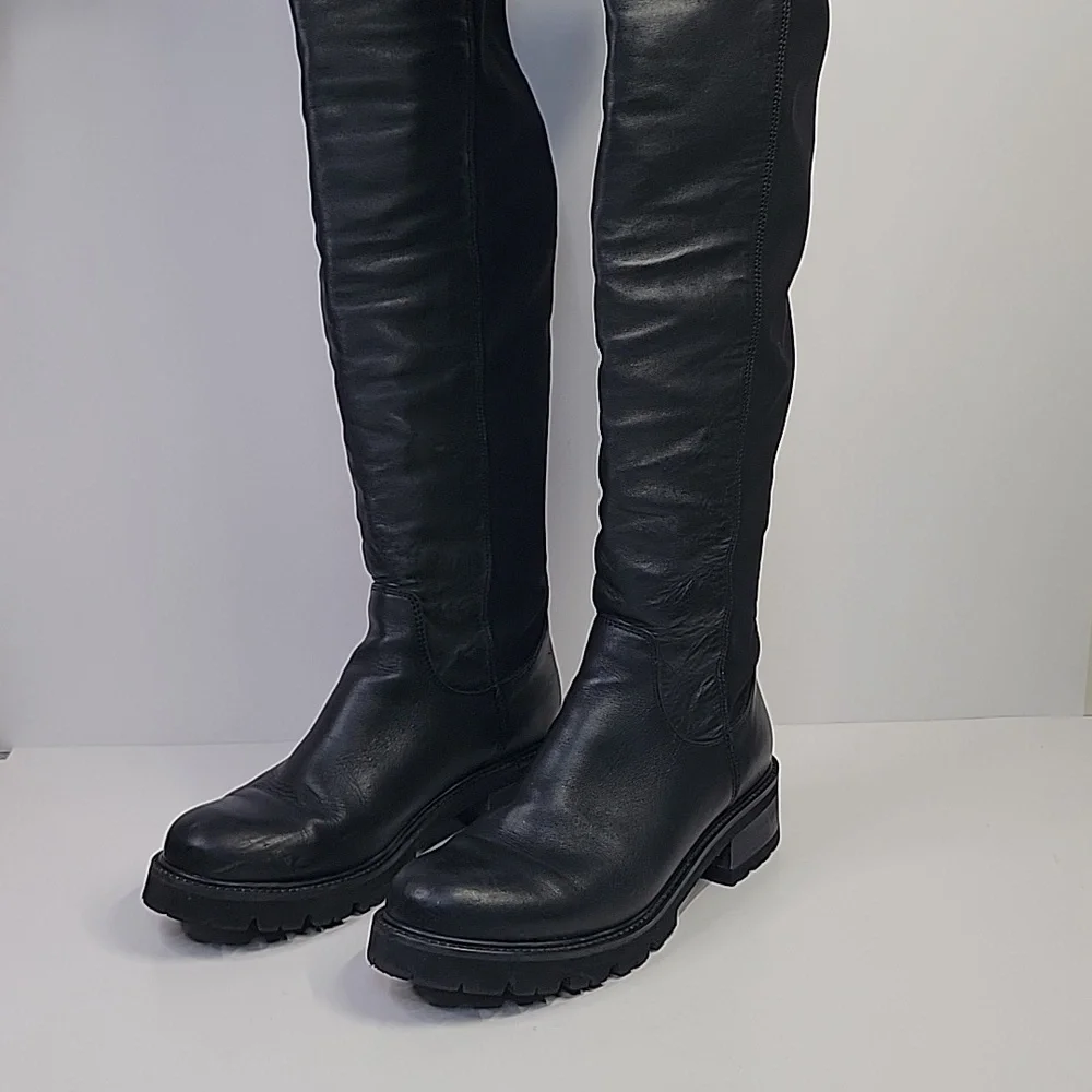 LA CANADIENNE CATHERINE WATERPROOF OVER THE KNEE BOOTS 9.5